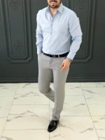 پیراهن 270210 AKOMOD آبی - Image 3