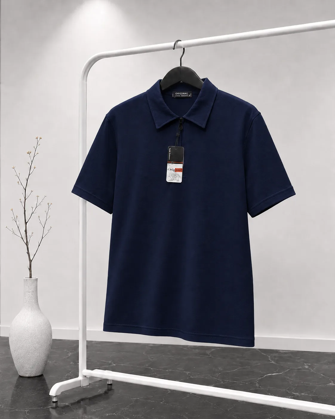 سرمه ای (7) پولوشرت 190103 سرمه ای - Image 1