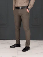 شلوار AKOMOD 270312 شکلاتی