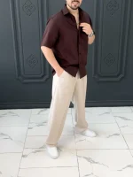 پیراهن 270219 AKOMOD موکا - Image 2