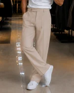شلوار 7325 ZARA نسکافه‌ای