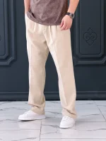 شلوار 300109 ZARA کاهی - Image 2