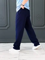 شلوار 300102 ZARA سرمه‌ای - Image 5